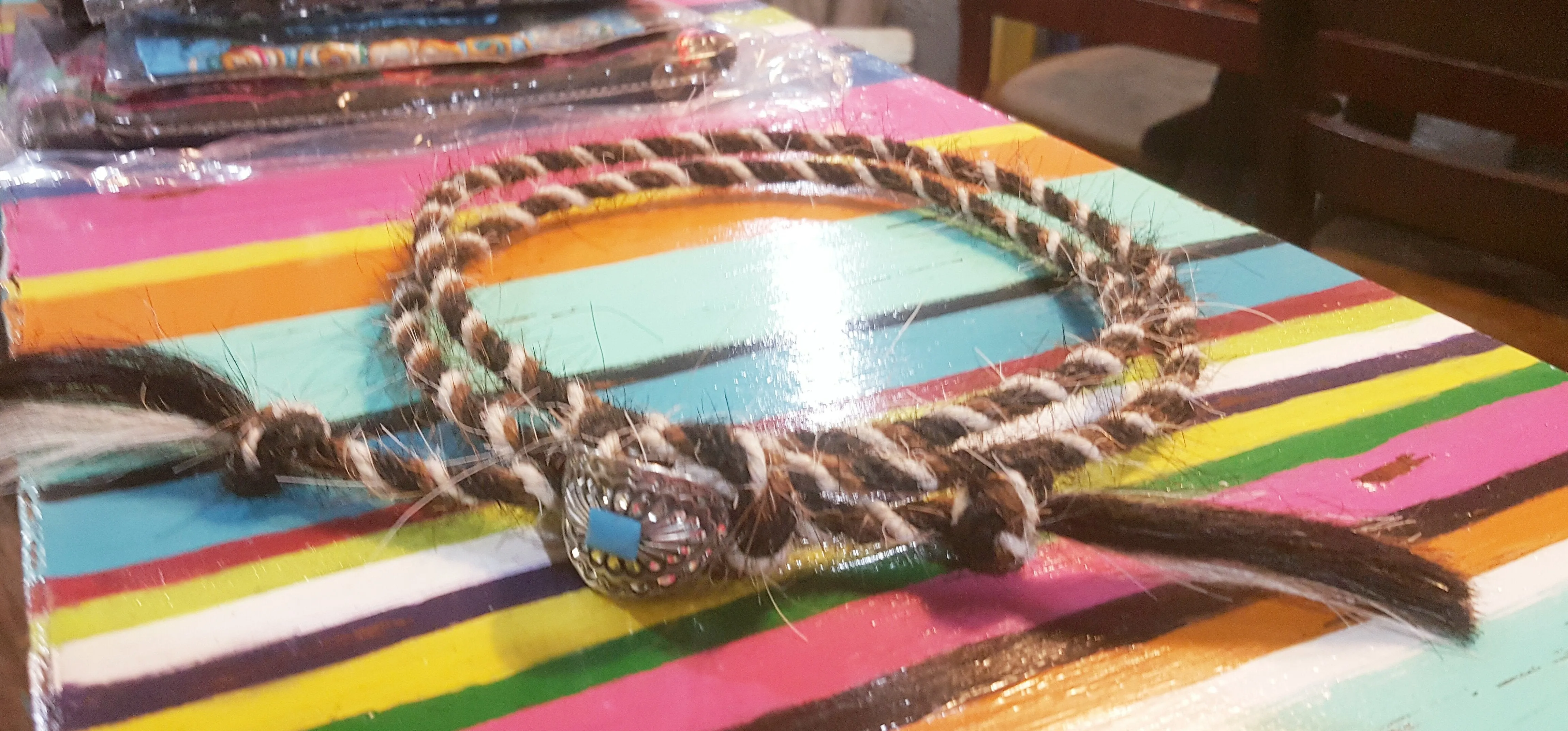 Mecate Hatband Double