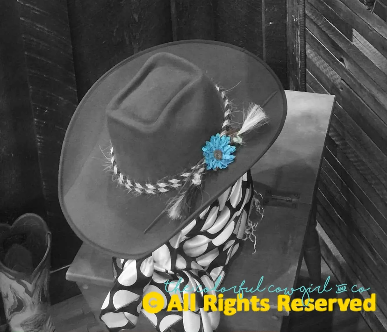 Mecate Hatband Double