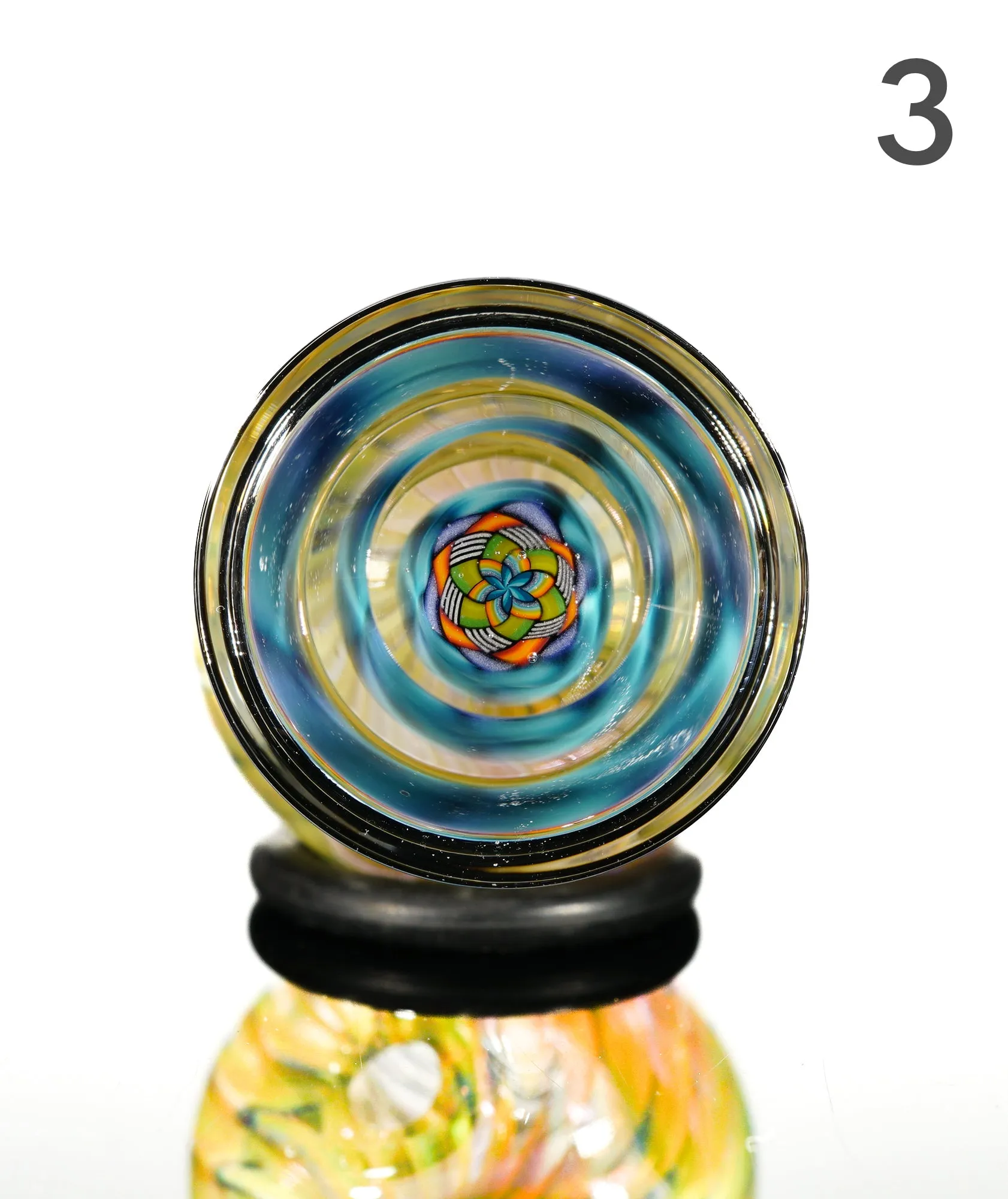 Milli Accent Cut & Flip Fume Bubble Spinner Caps (various colors)