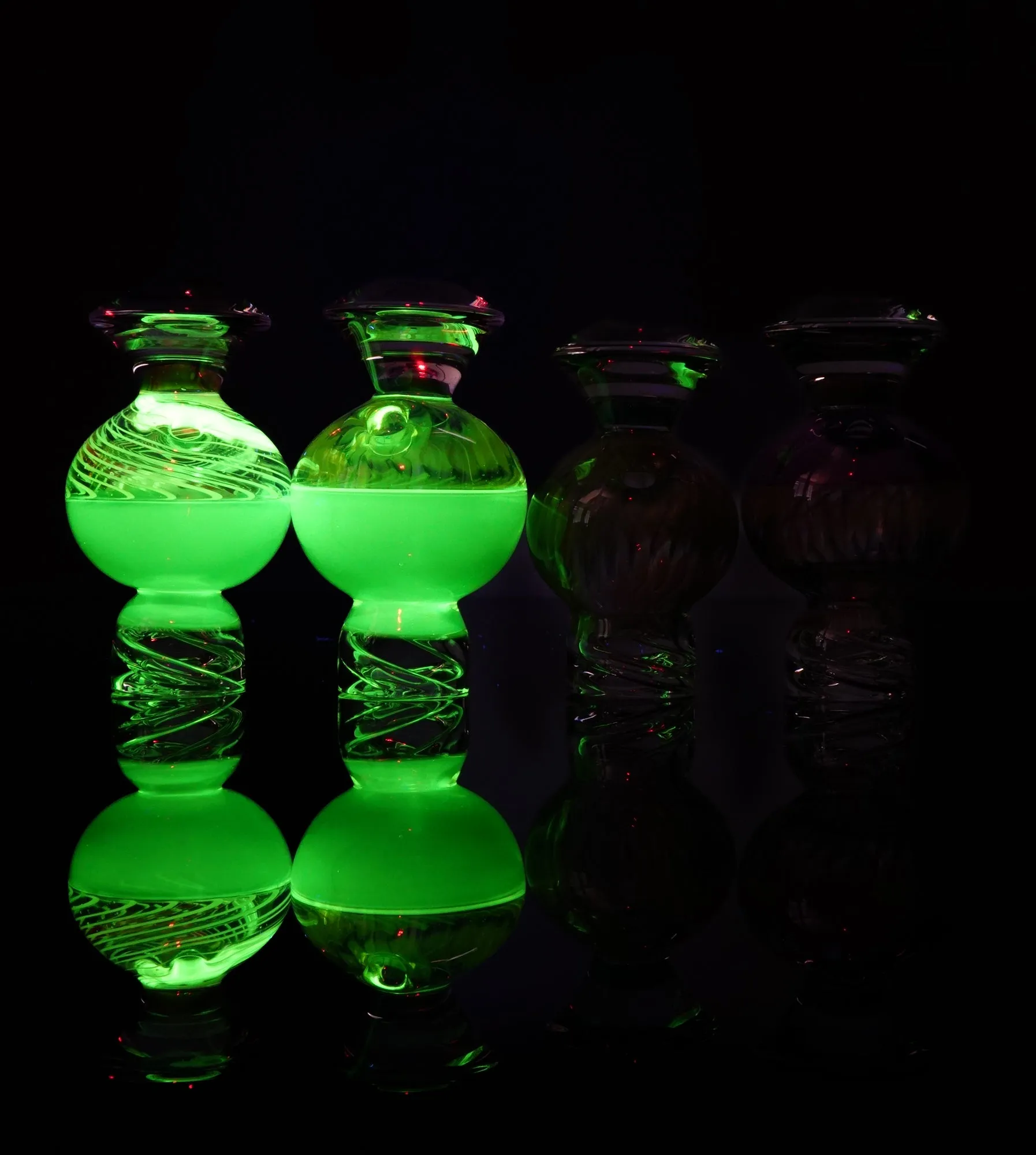 Milli Accent Cut & Flip Fume Bubble Spinner Caps (various colors)
