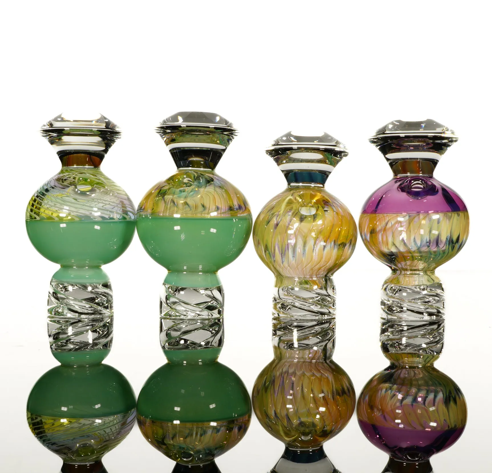 Milli Accent Cut & Flip Fume Bubble Spinner Caps (various colors)