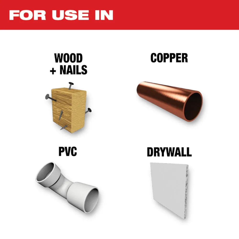 Milwaukee 49-25-1271 Open-Lok 3-1/2" Titanium Enhanced Bi-Metal Multi-Material Segmented Multi-Tool Blades
