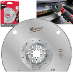 Milwaukee Multi Tool Segmented Cutting Blade 100mm x 28mm Multi Material Starlock
