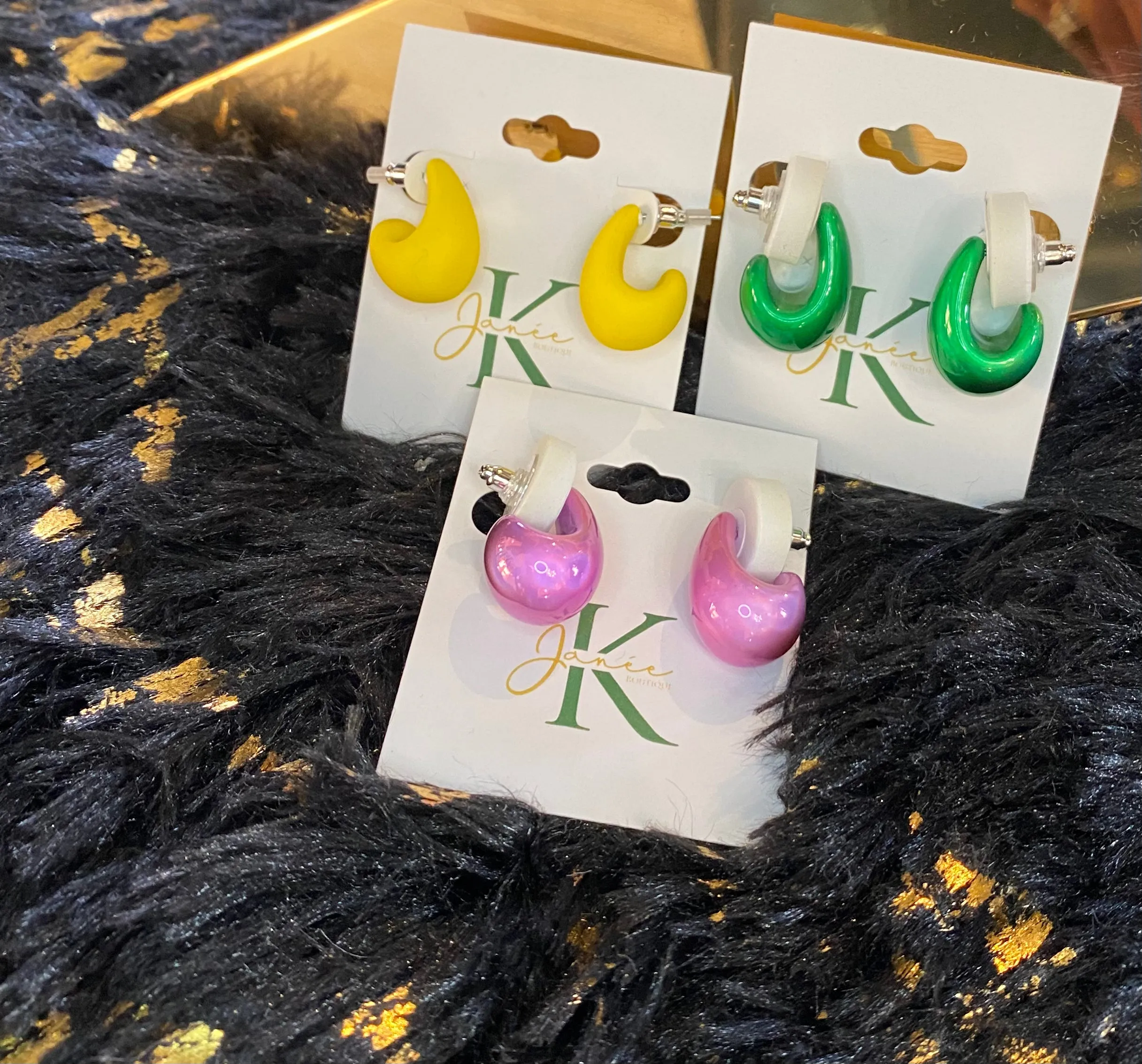 Mini Colorful Teardrop