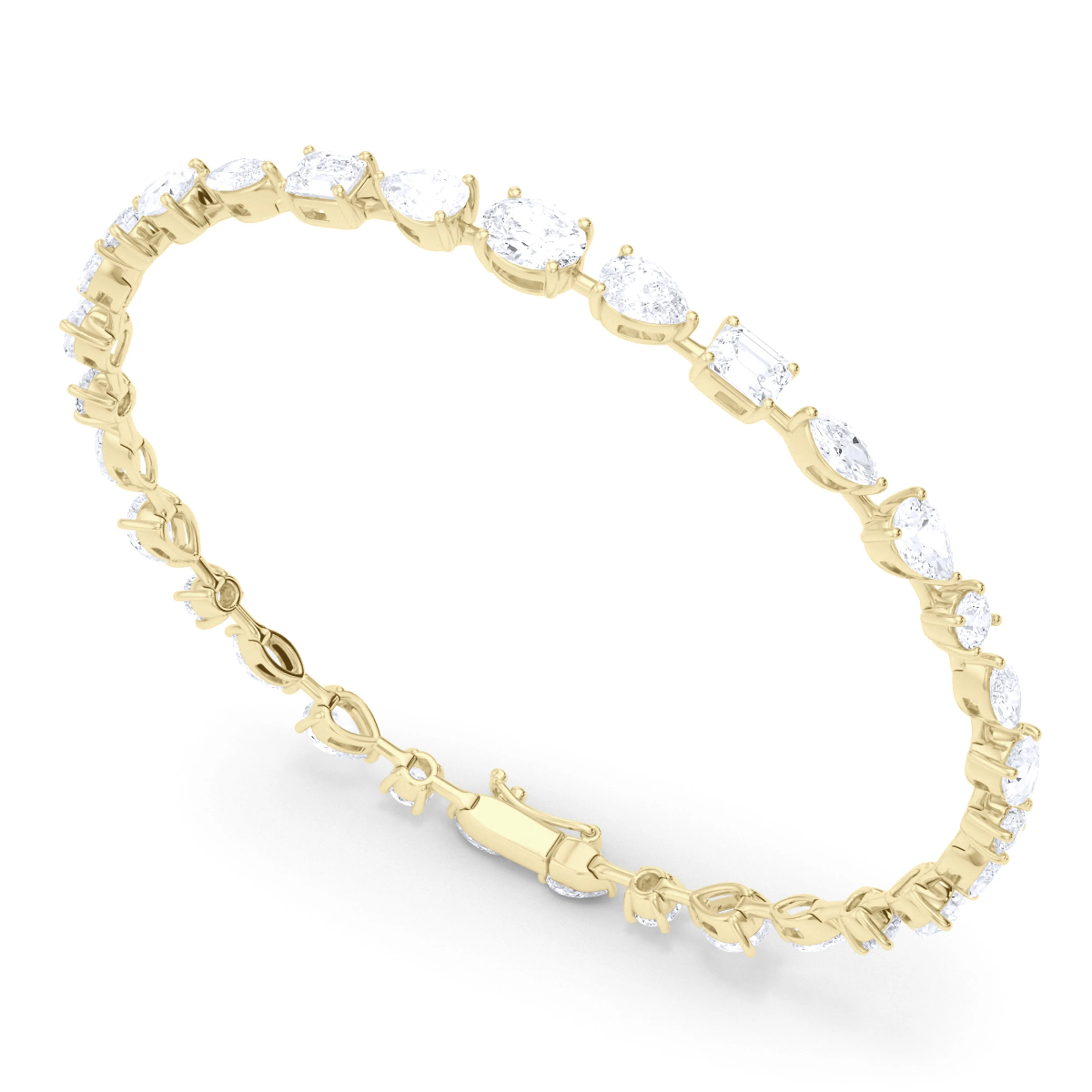 Mixed Diamond Bracelet