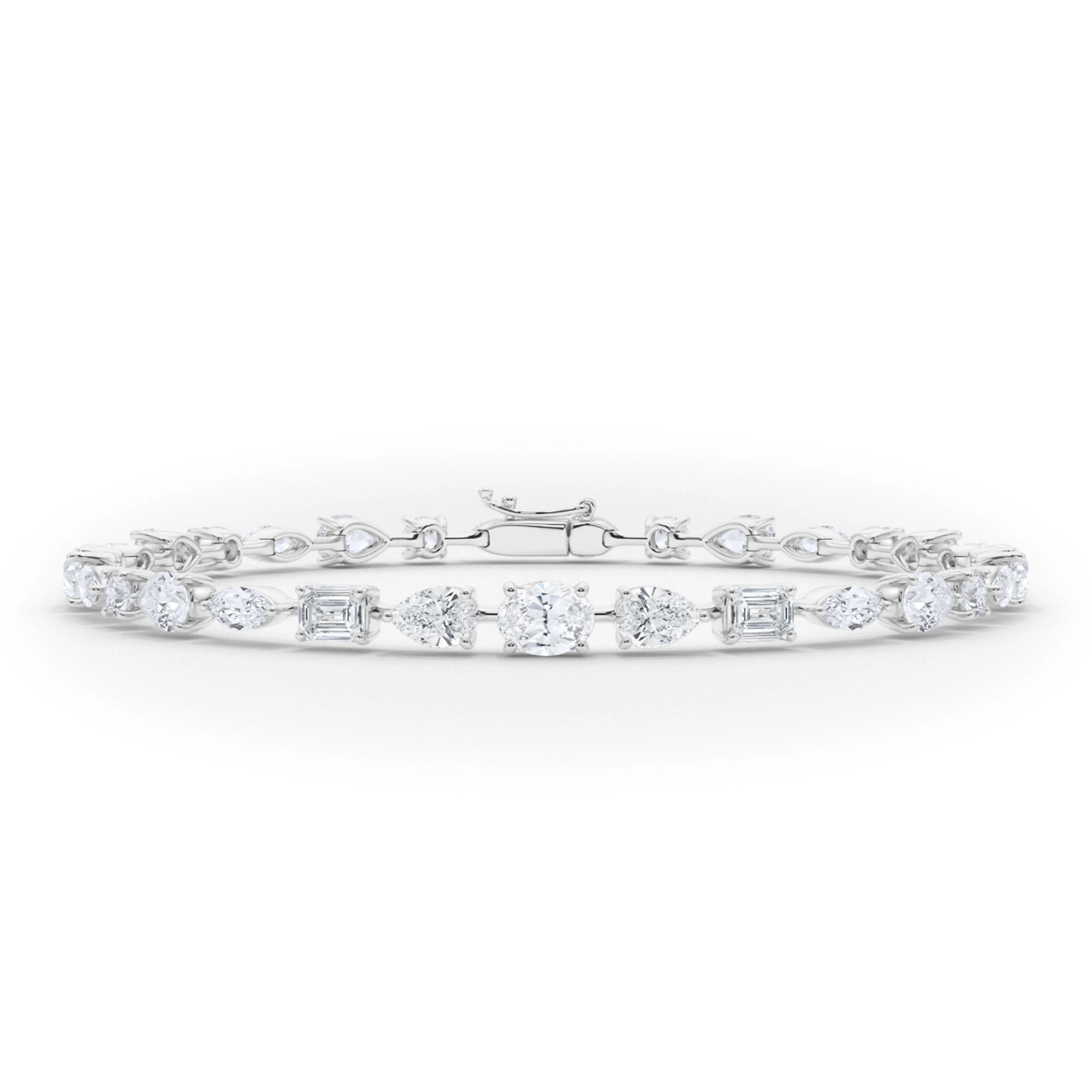 Mixed Diamond Bracelet