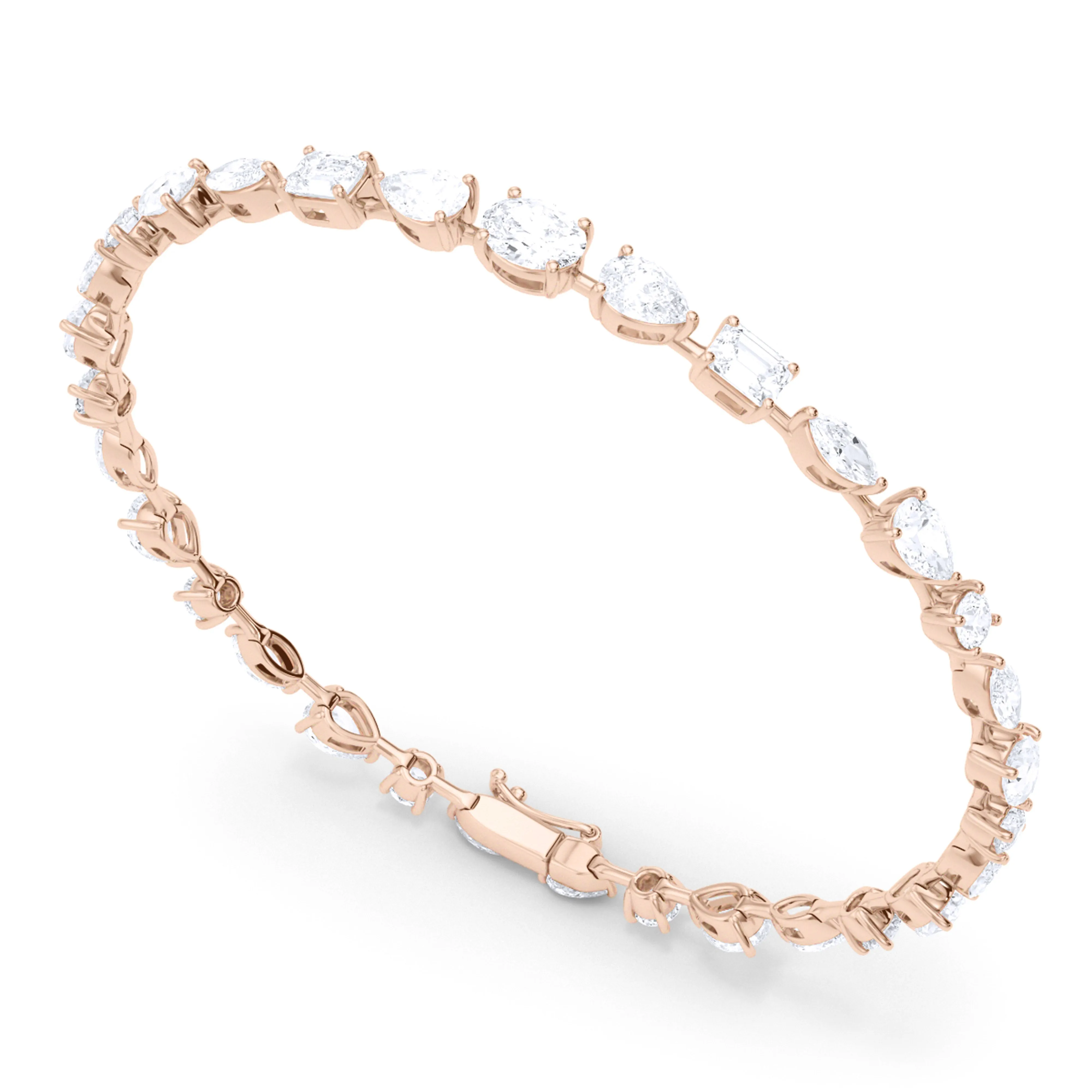 Mixed Diamond Bracelet