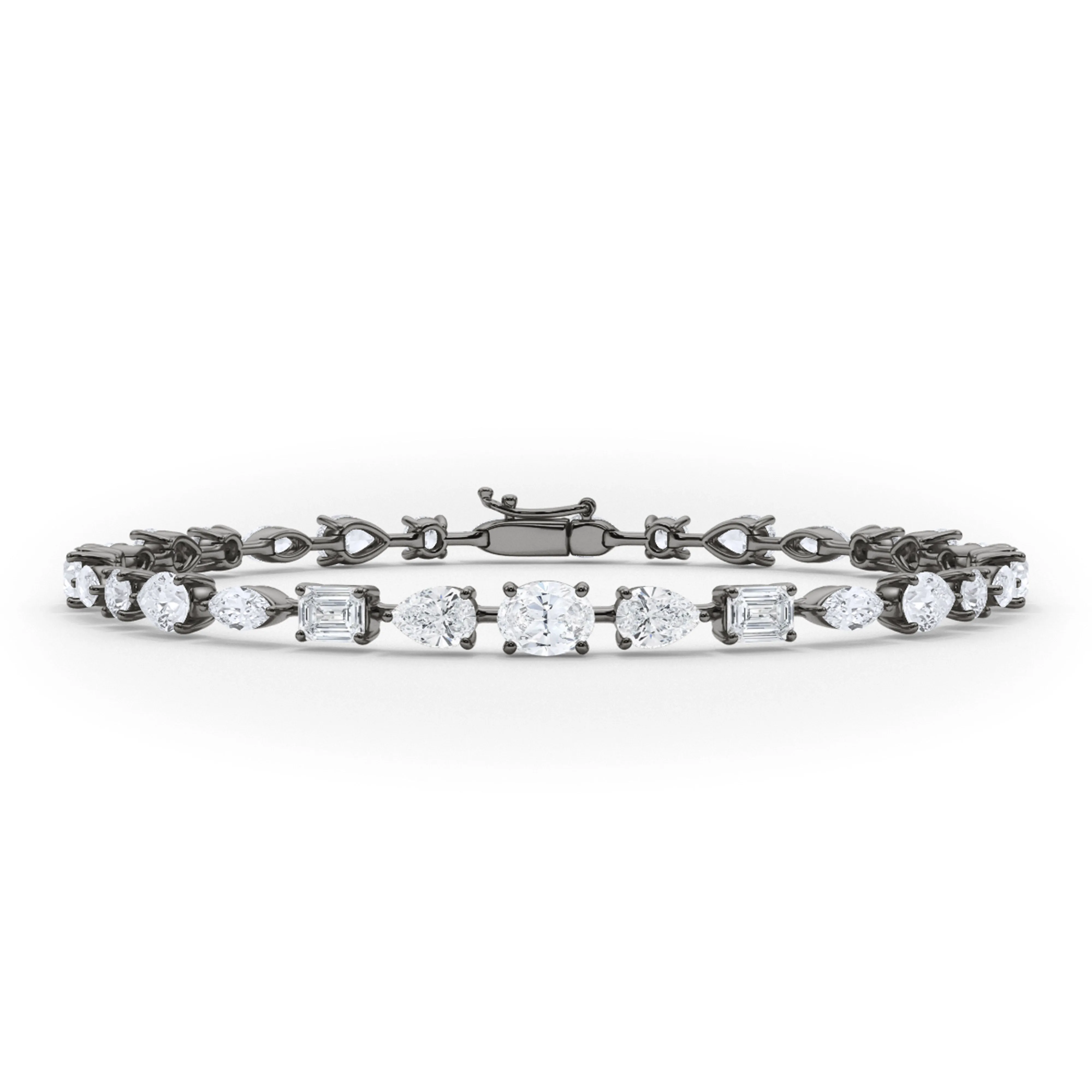 Mixed Diamond Bracelet