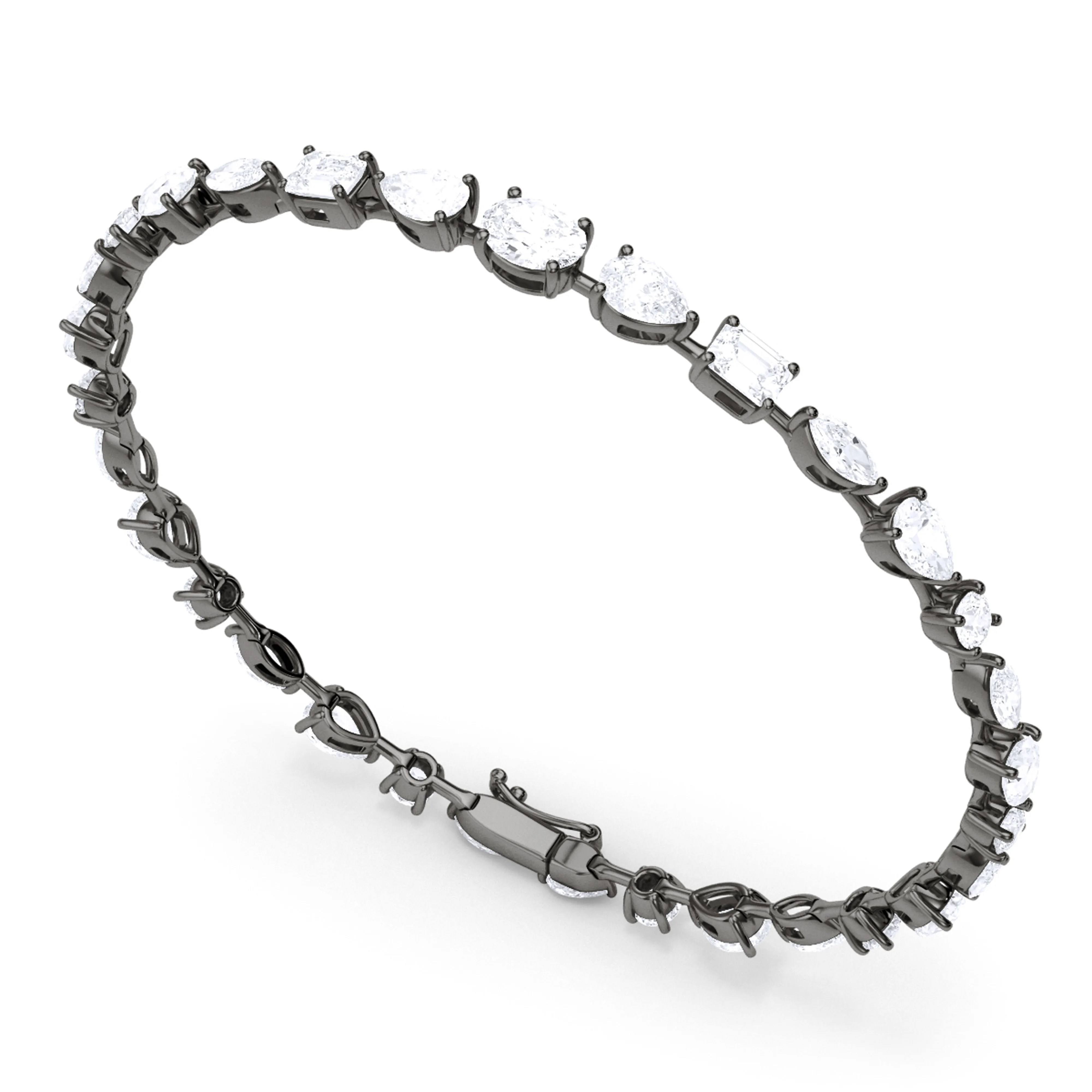 Mixed Diamond Bracelet