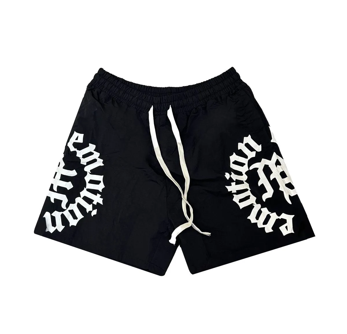 Mixed Emotion Circle Shorts (Black)