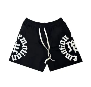 Mixed Emotion Circle Shorts (Black)