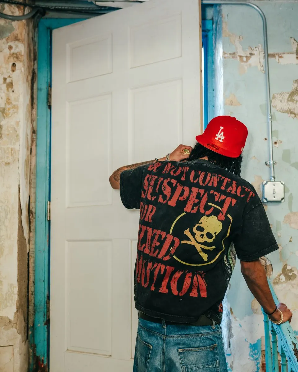 Mixed Emotion 'Suspect' Tee (Black)