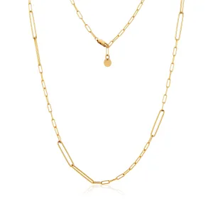 Mixed Paperclip Necklace