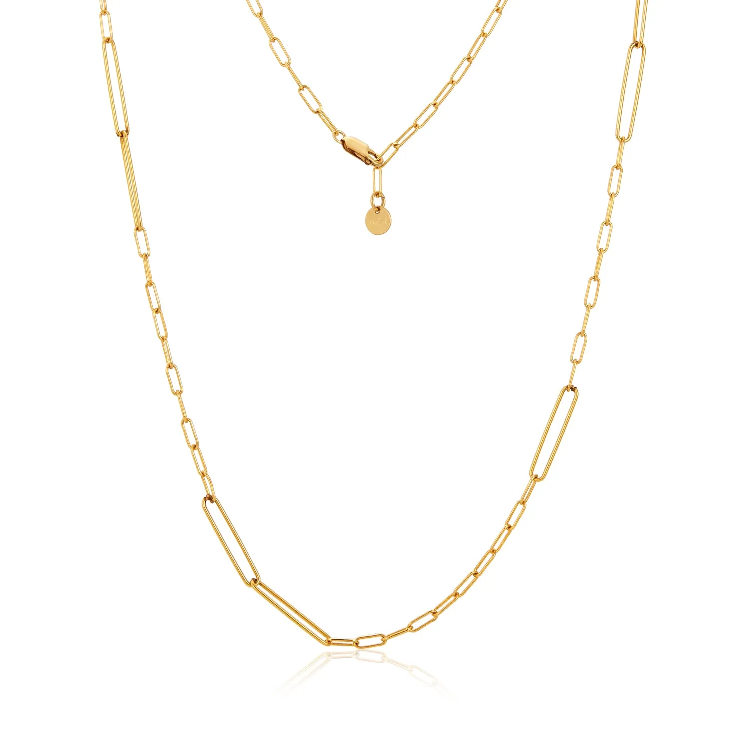Mixed Paperclip Necklace