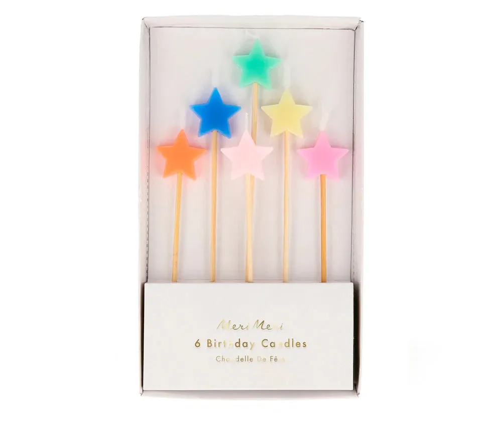 Mixed Star Candles