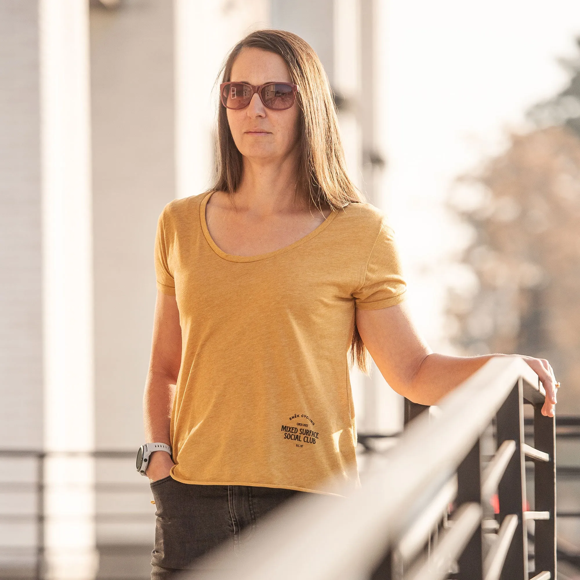 Mixed Surface Social Club Womens Tee