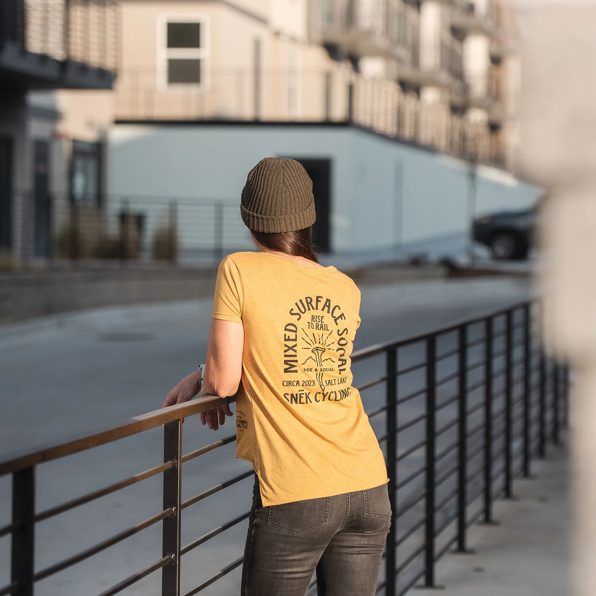 Mixed Surface Social Club Womens Tee