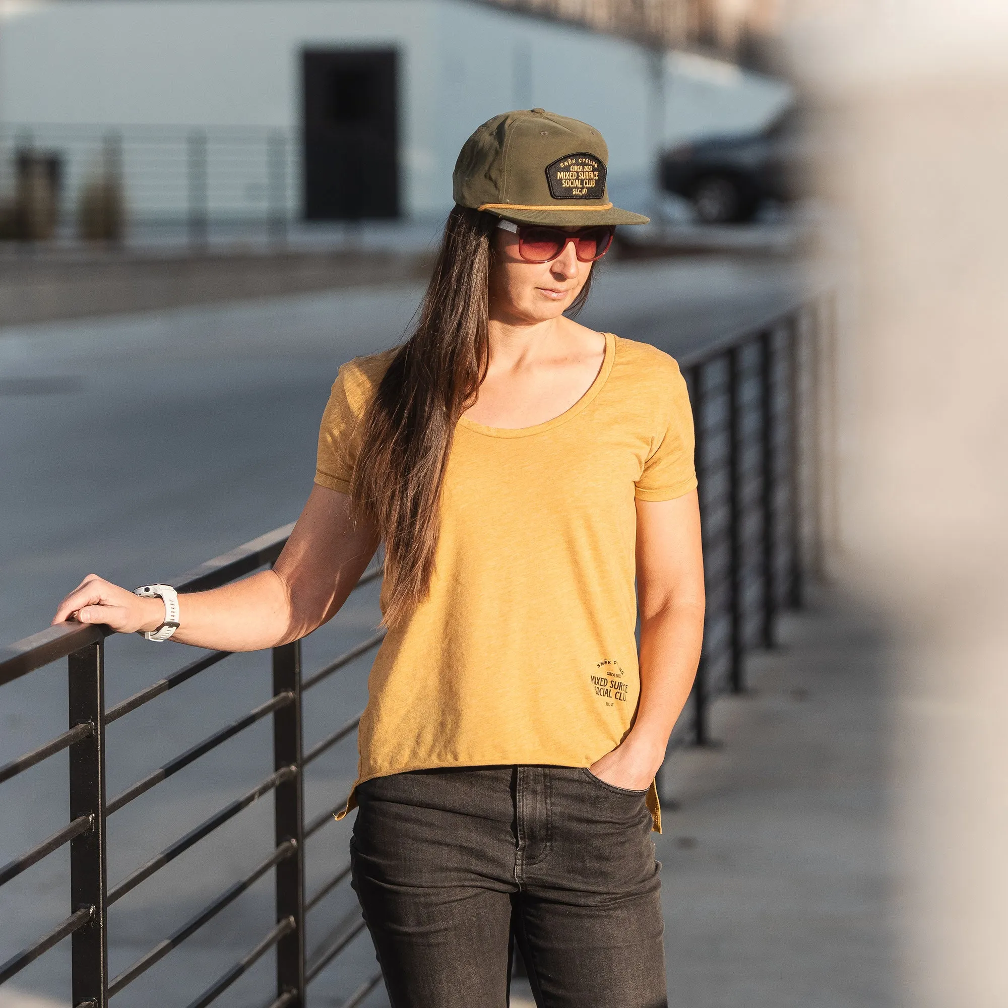 Mixed Surface Social Club Womens Tee