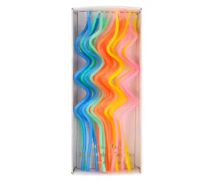 Mixed Swirly Candles