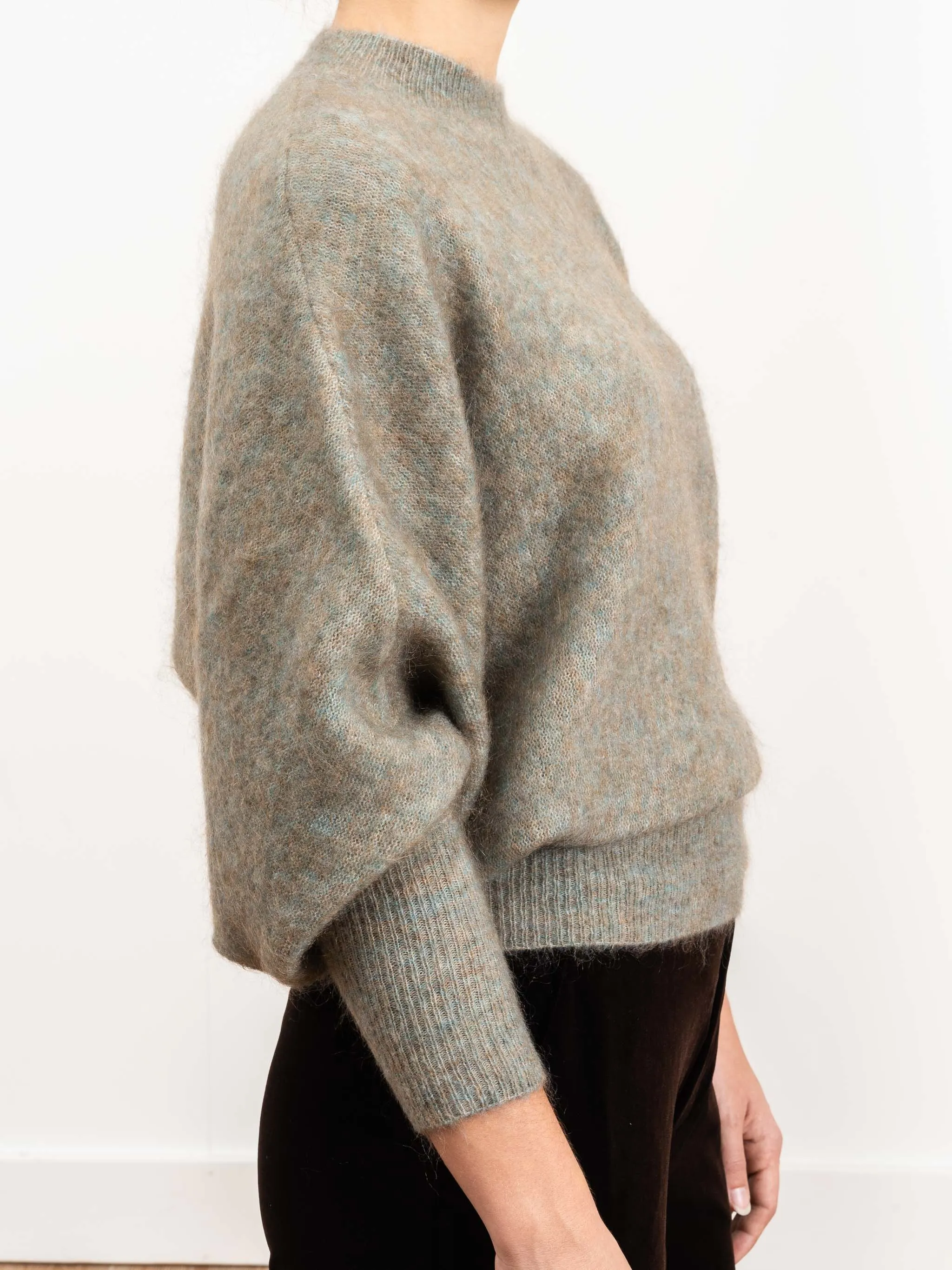 mohair rounded sweater