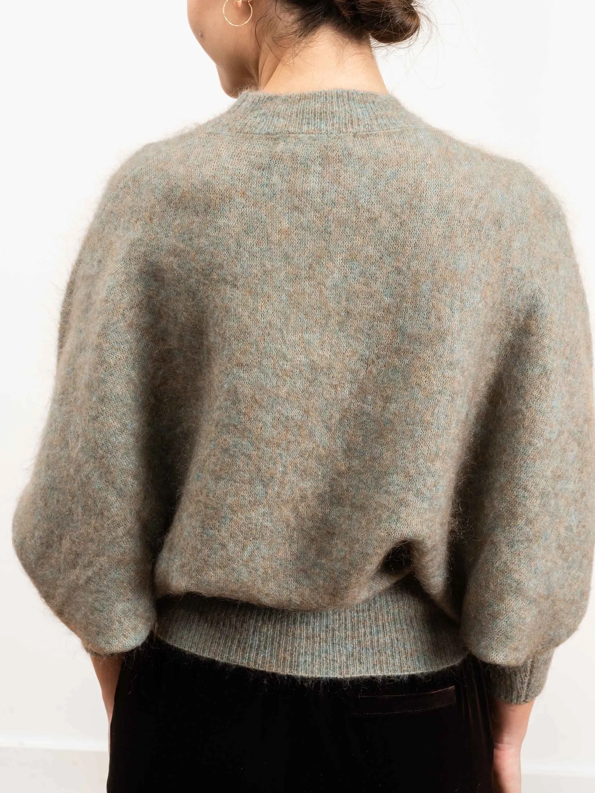 mohair rounded sweater