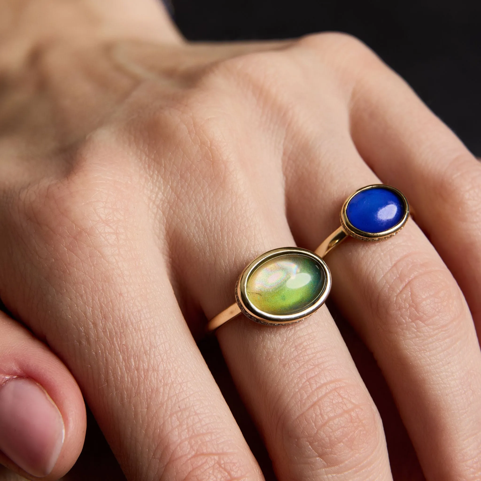 Moody Colorful Ring