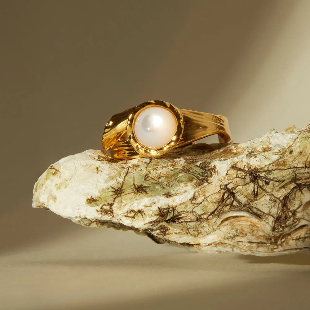 Mother of Pearl Moonlight Ring