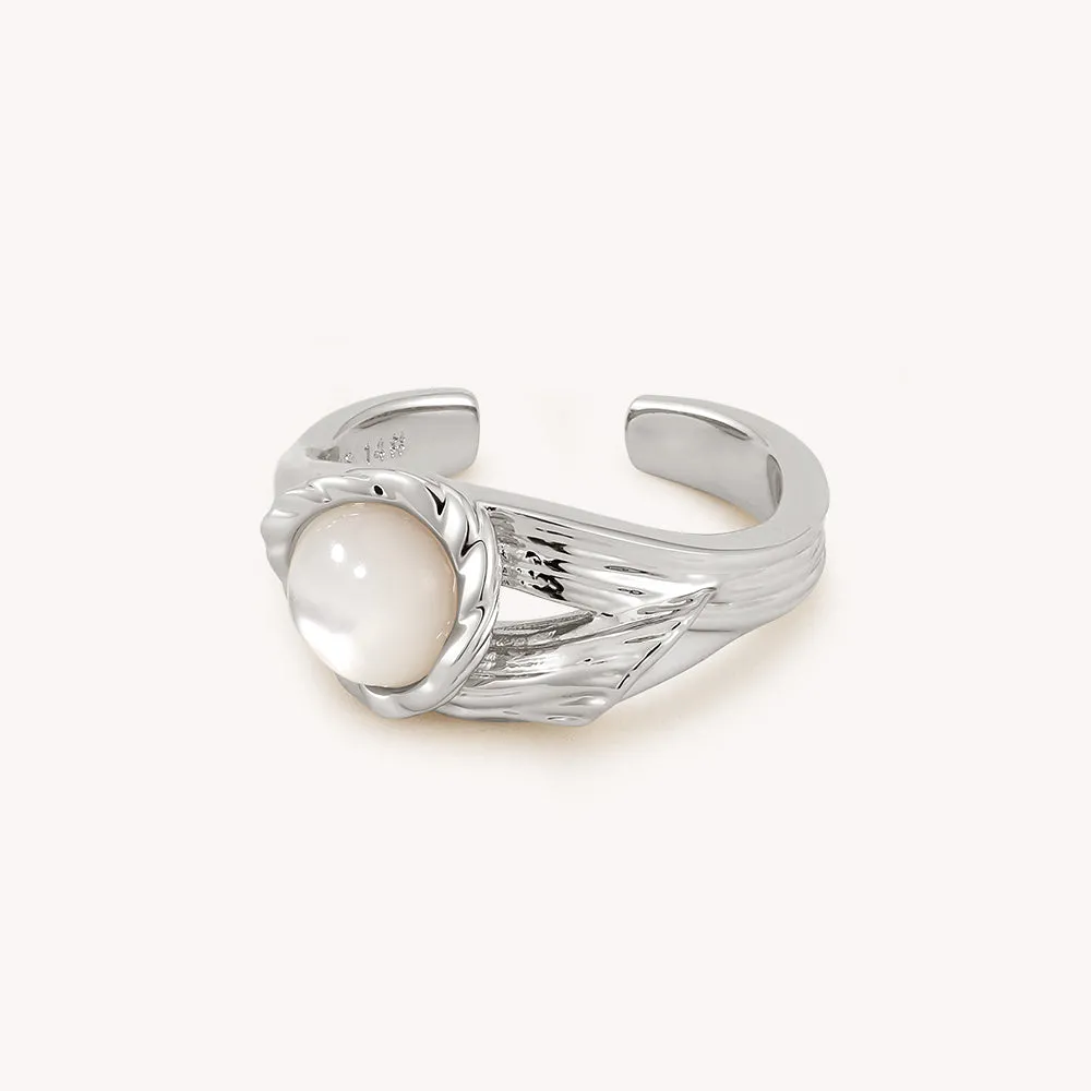 Mother of Pearl Moonlight Ring