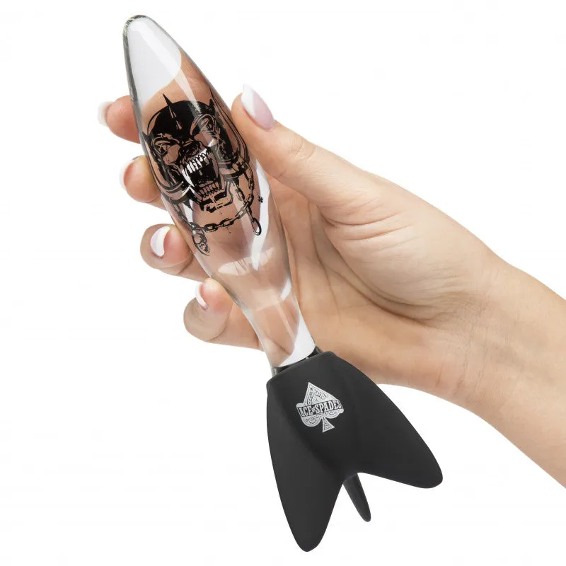 Motorhead Bomber Rock Hard Massage Missile - Clear & Black