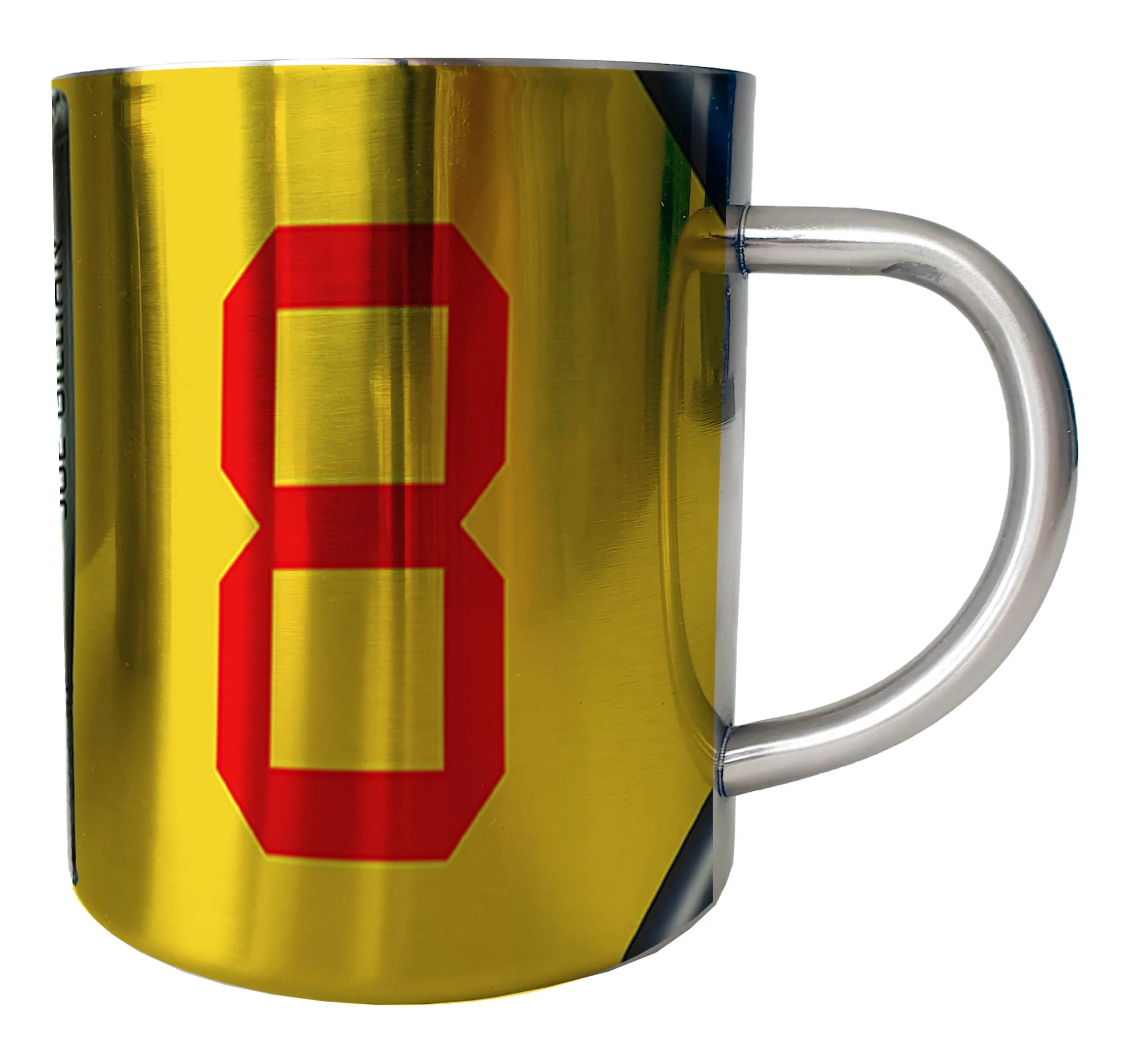 Mug Inox chrome Metal Cobra Space Adventure - 8 Joe Gillian