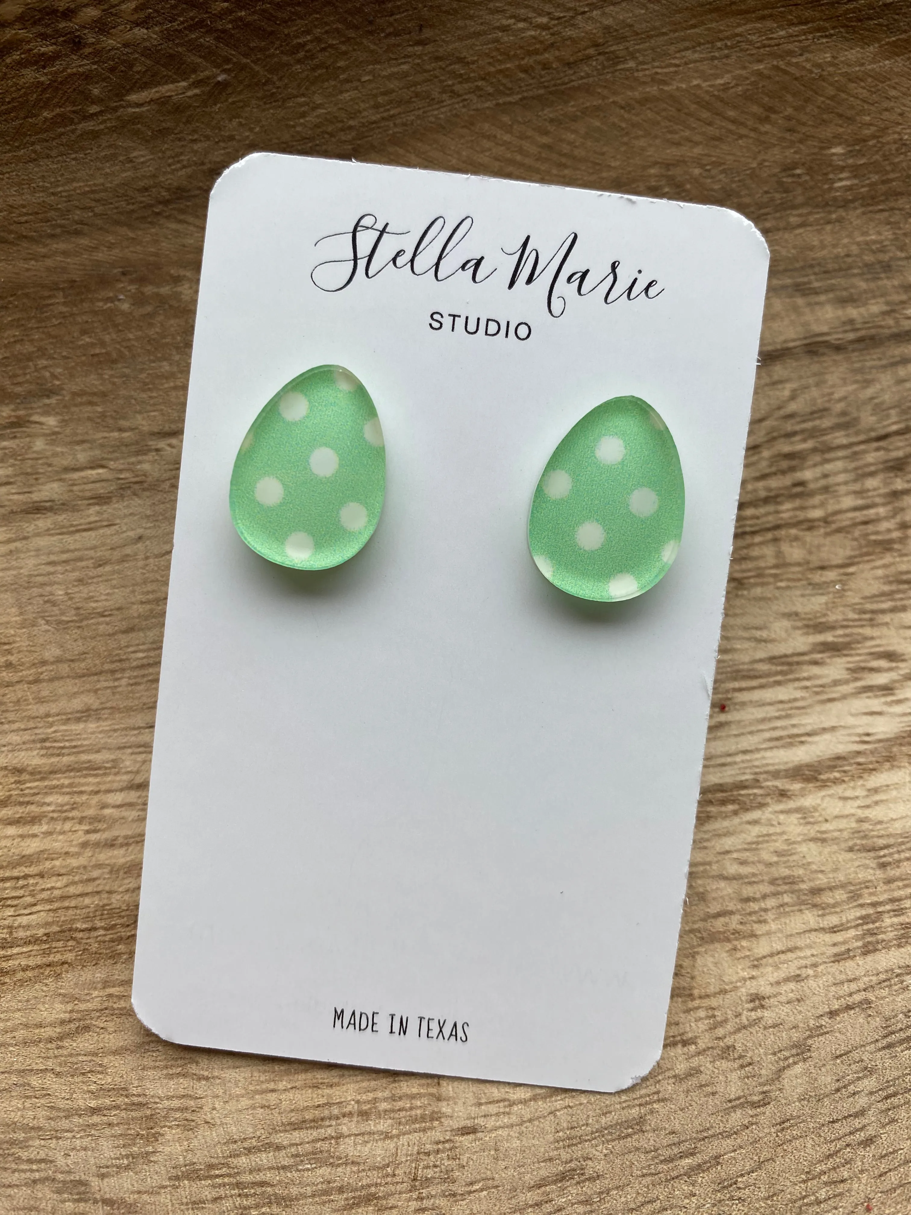 MULTIPLE OPTIONS: Mini Easter Egg Studs