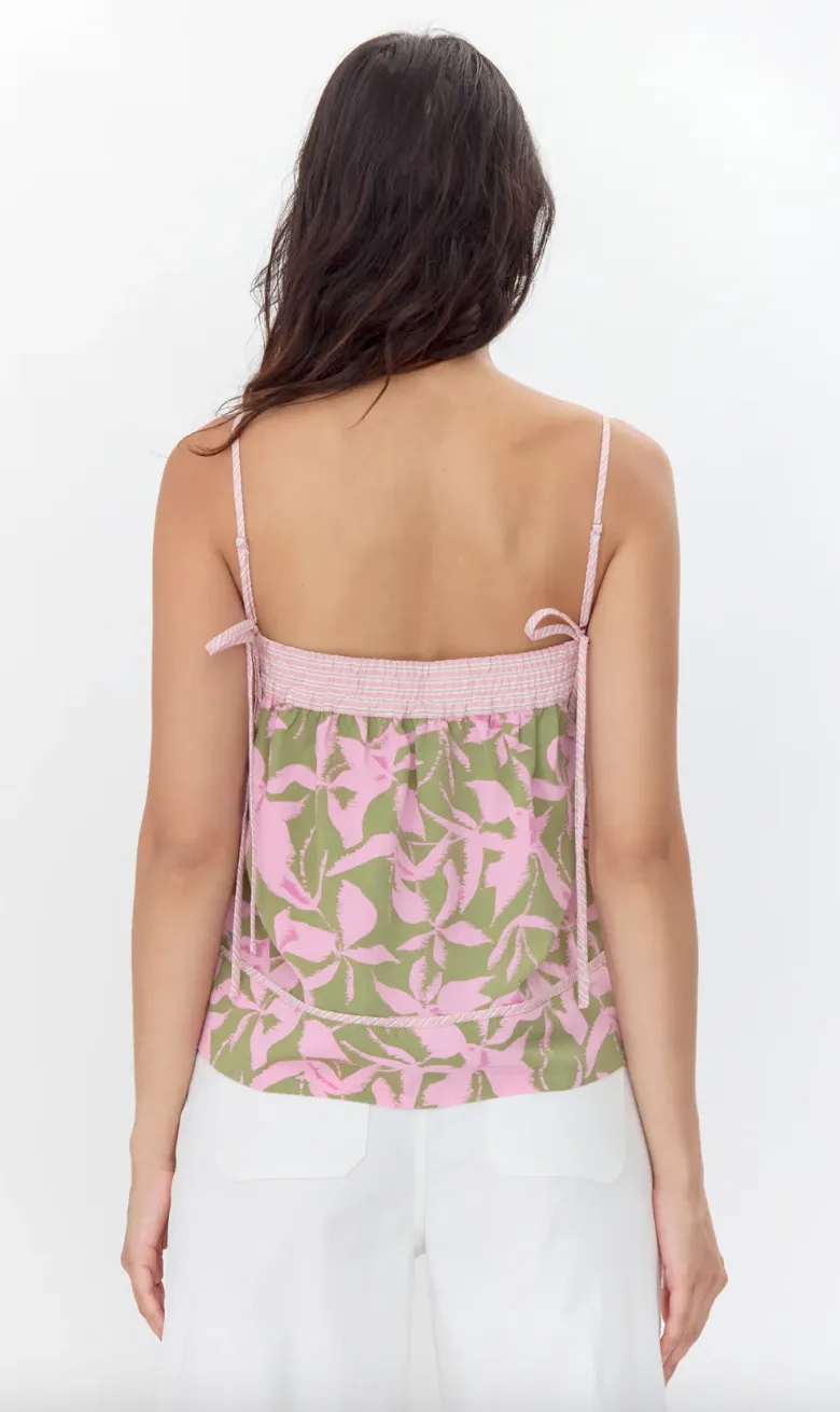 Naeli Top-Pink/Sage