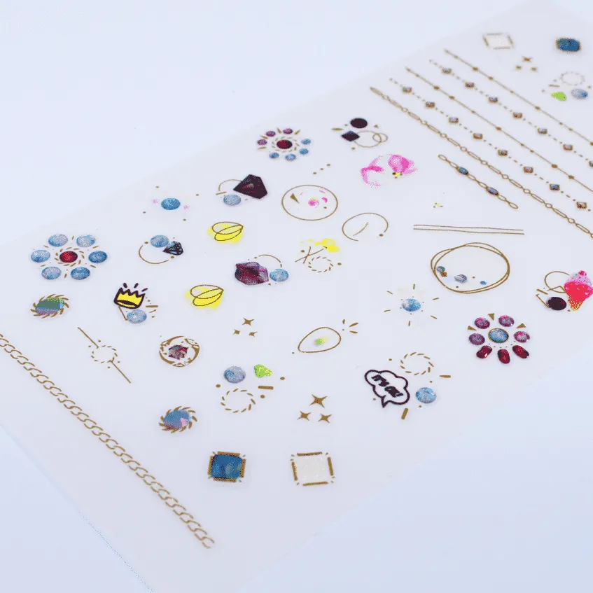 Nail Art Sticker - Mixed Patterns (MG181005-12)