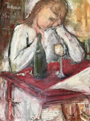Nancy Halbert: Cafe in Paris