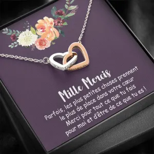 NEWMOM • Collier Future Maman Double Cœur