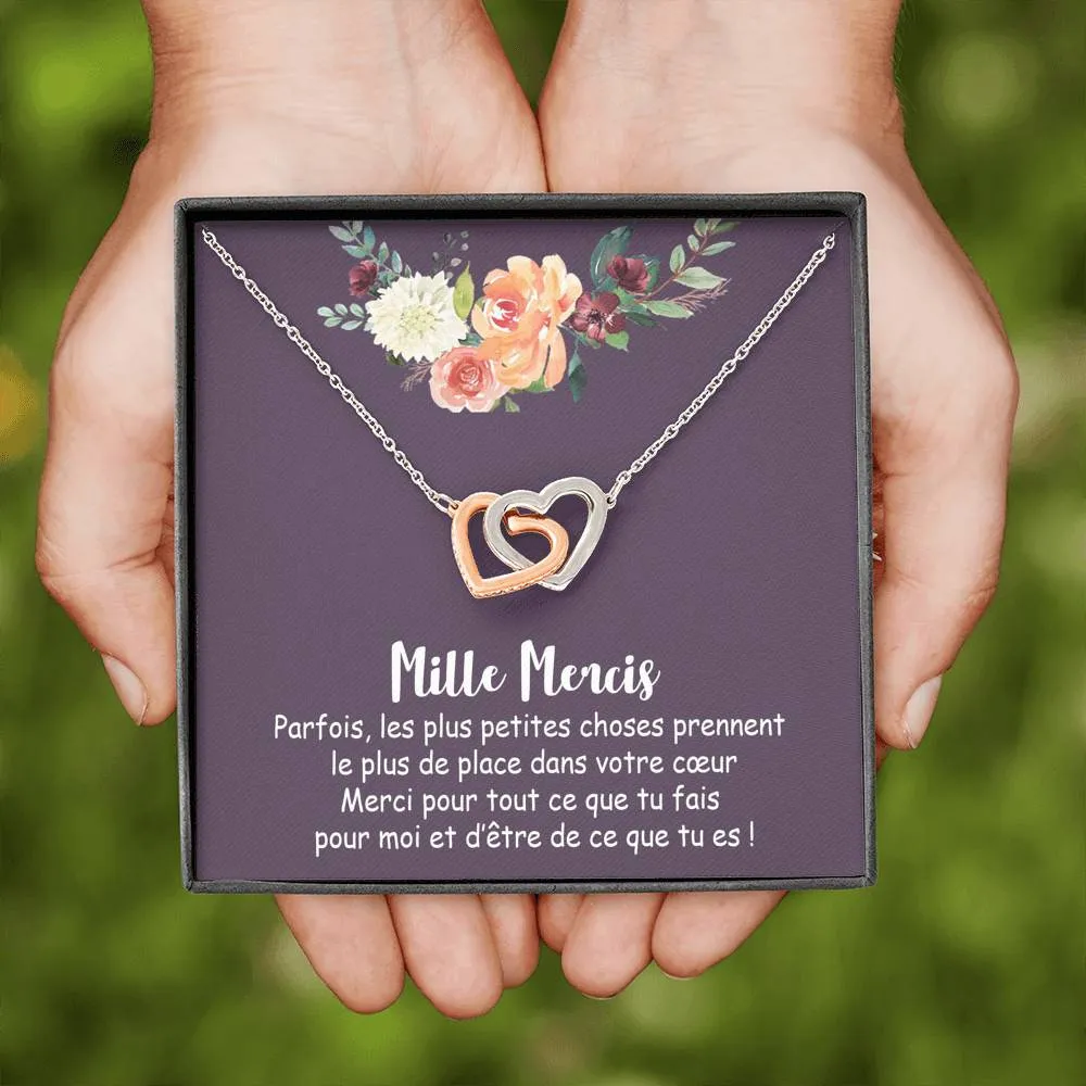 NEWMOM • Collier Future Maman Double Cœur