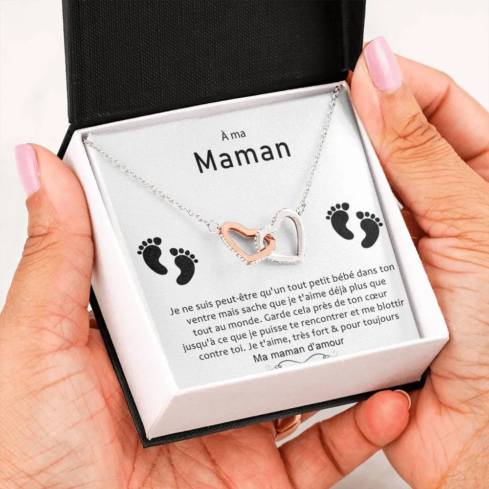 NEWMOM • Collier Future Maman Double Cœur