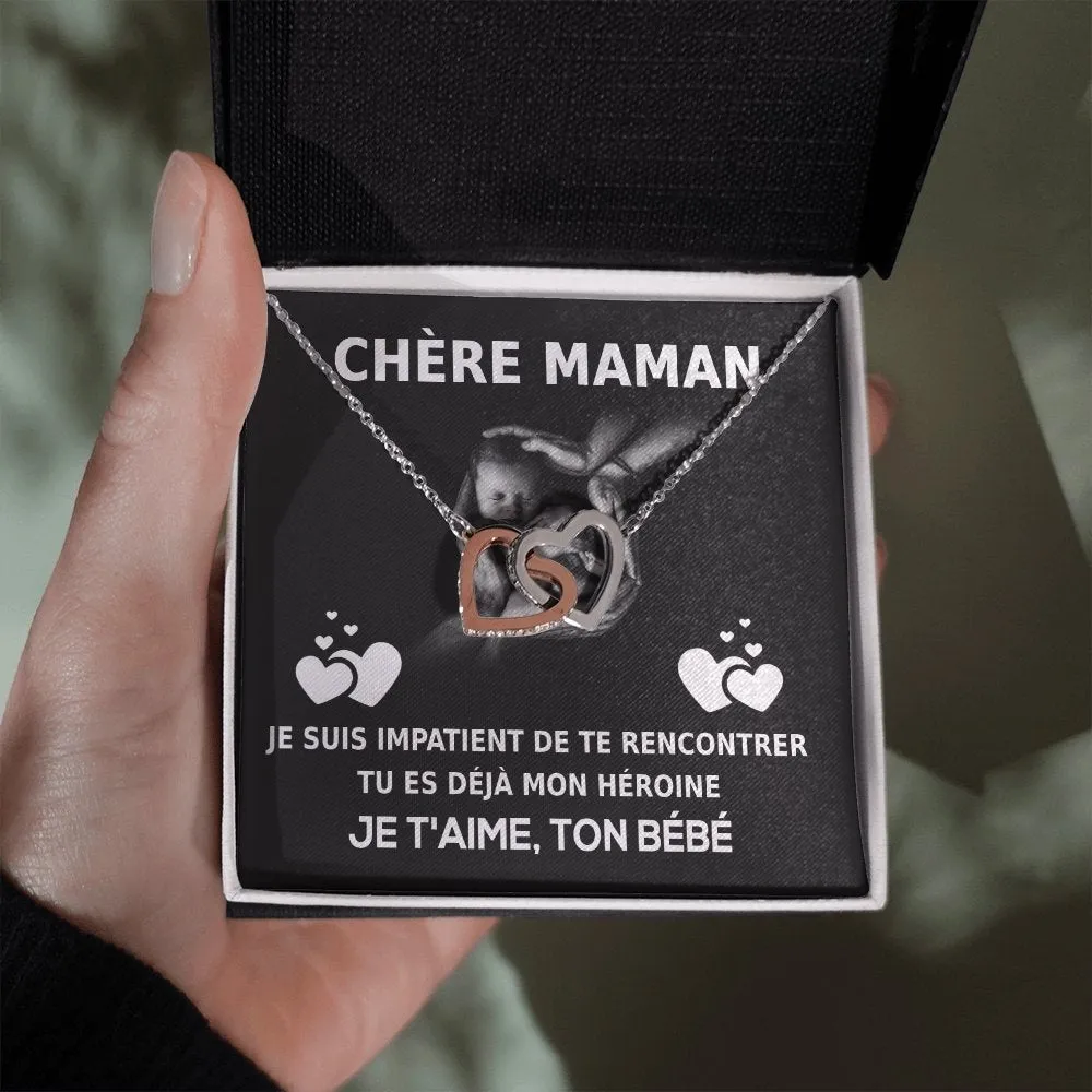 NEWMOM • Collier Grossesse Double Cœur