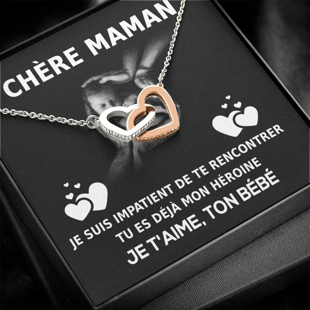 NEWMOM • Collier Grossesse Double Cœur