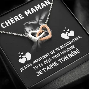 NEWMOM • Collier Grossesse Double Cœur