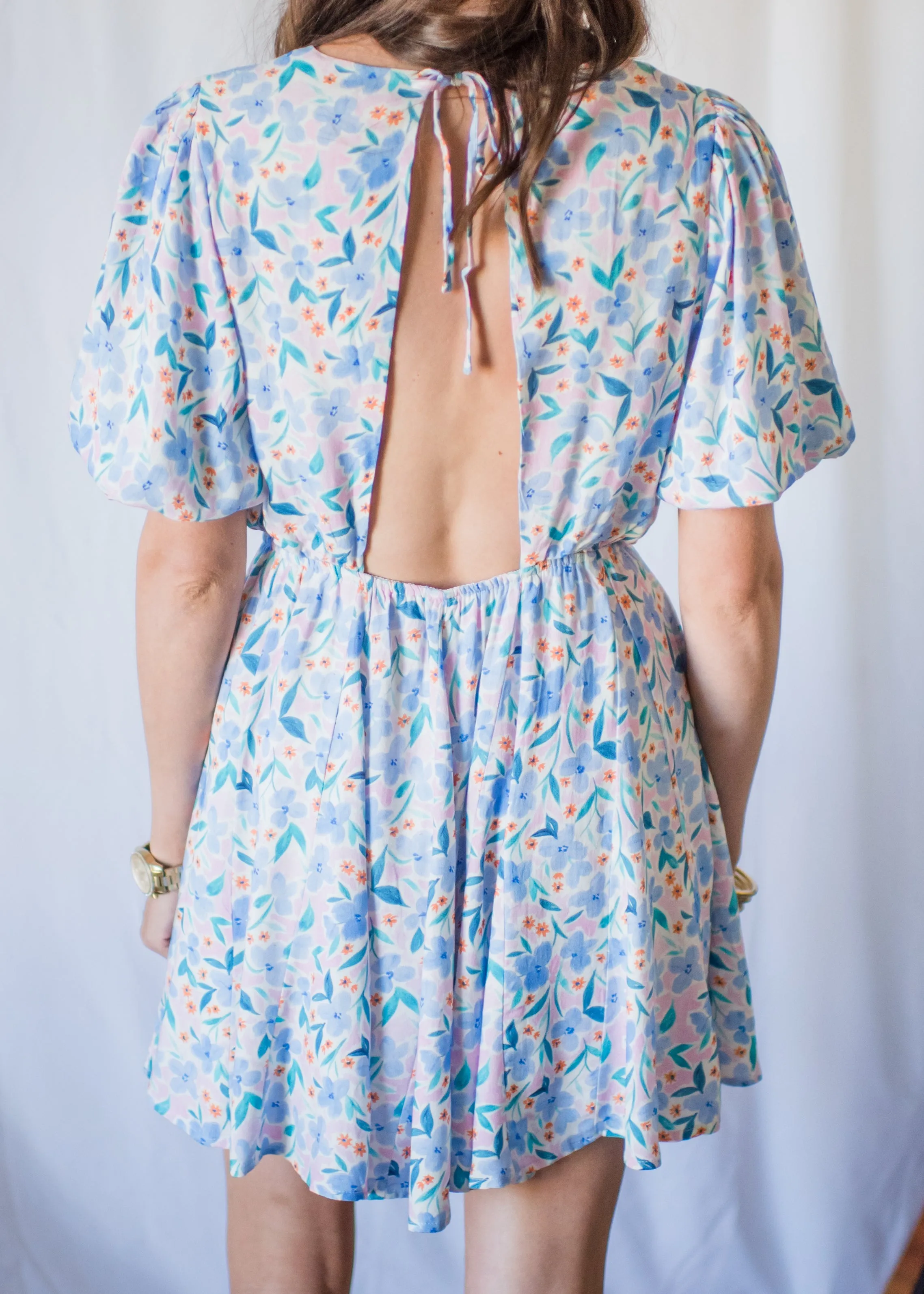 Nights in Nassau Floral Dress