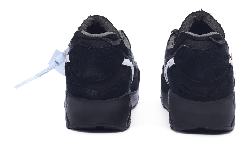 Nike Air Max 90 x OFF-WHITE Black 2019 (AA7293-001) Men's Size 6-13