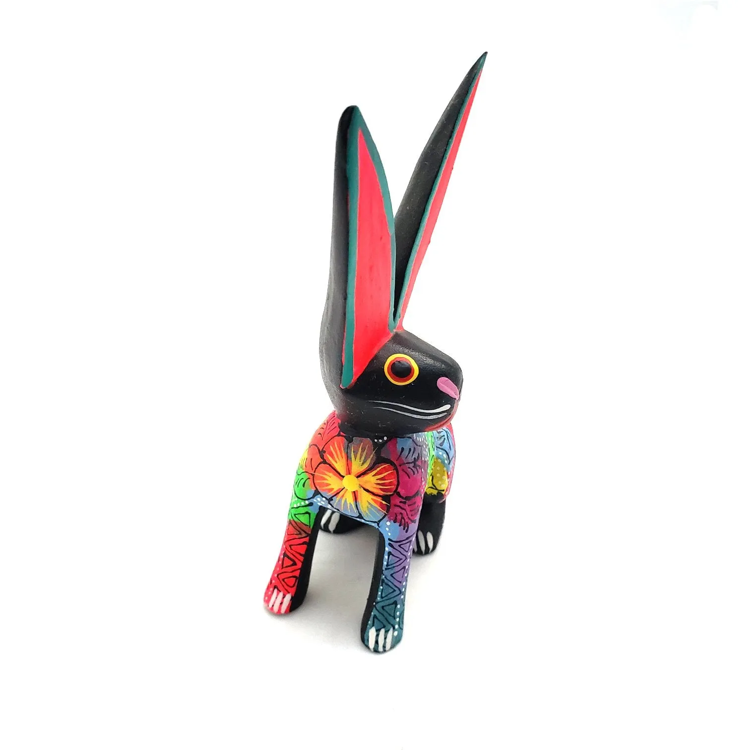 Oaxacan Alebrije  Rabbit  Mexican Hand Carved&Painted