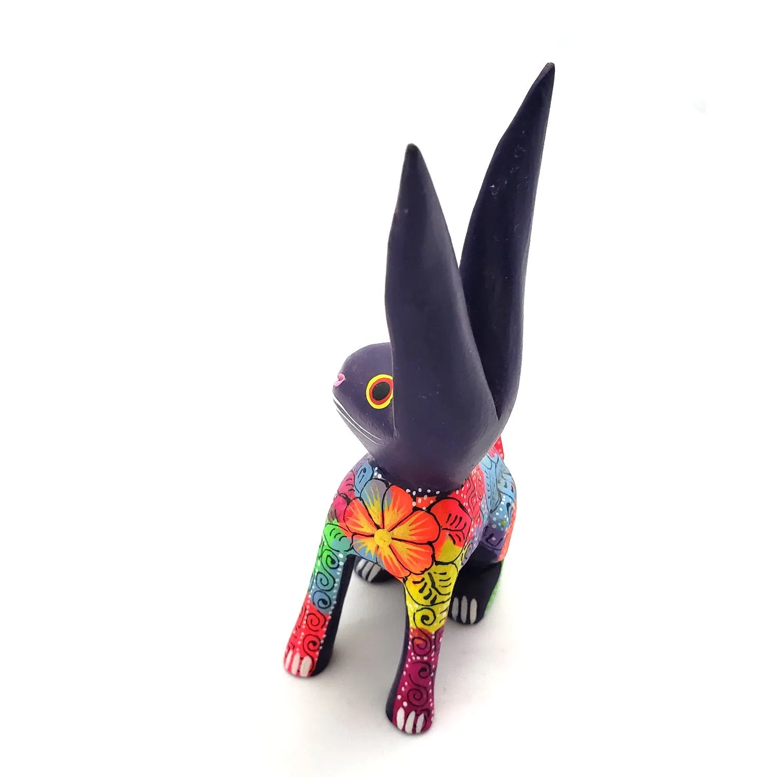 Oaxacan Alebrije  Rabbit  Mexican Hand Carved&Painted