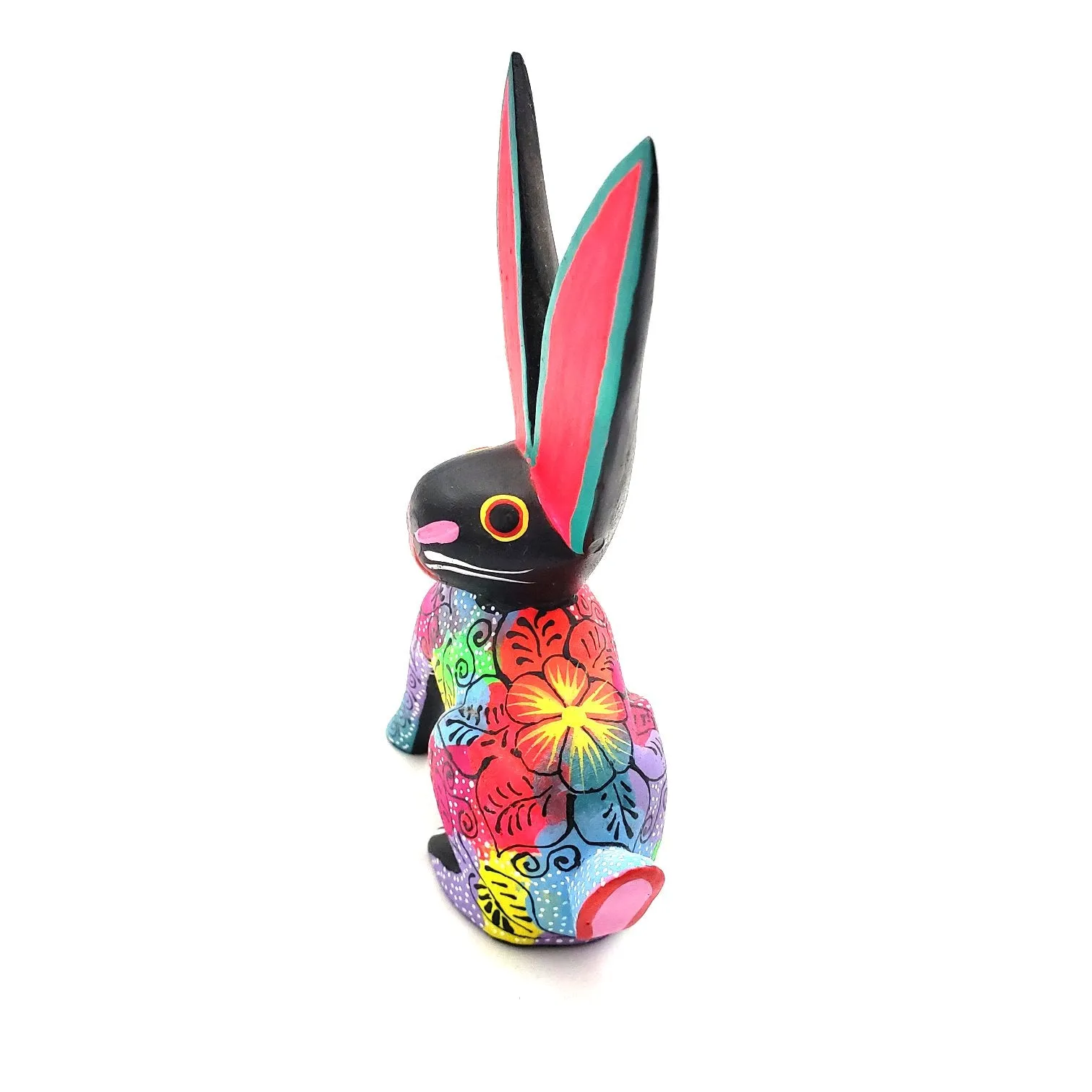 Oaxacan Alebrije  Rabbit  Mexican Hand Carved&Painted