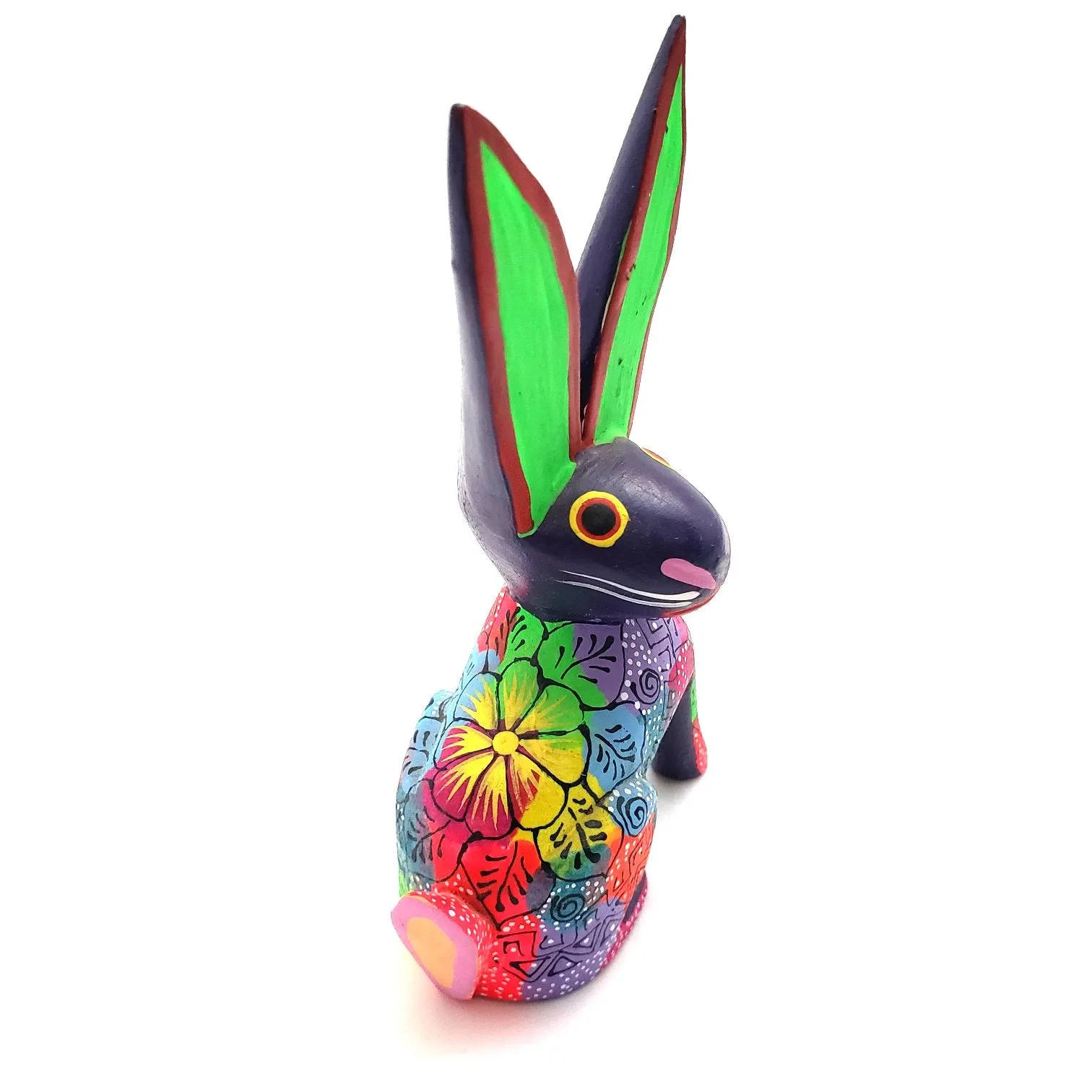 Oaxacan Alebrije  Rabbit  Mexican Hand Carved&Painted