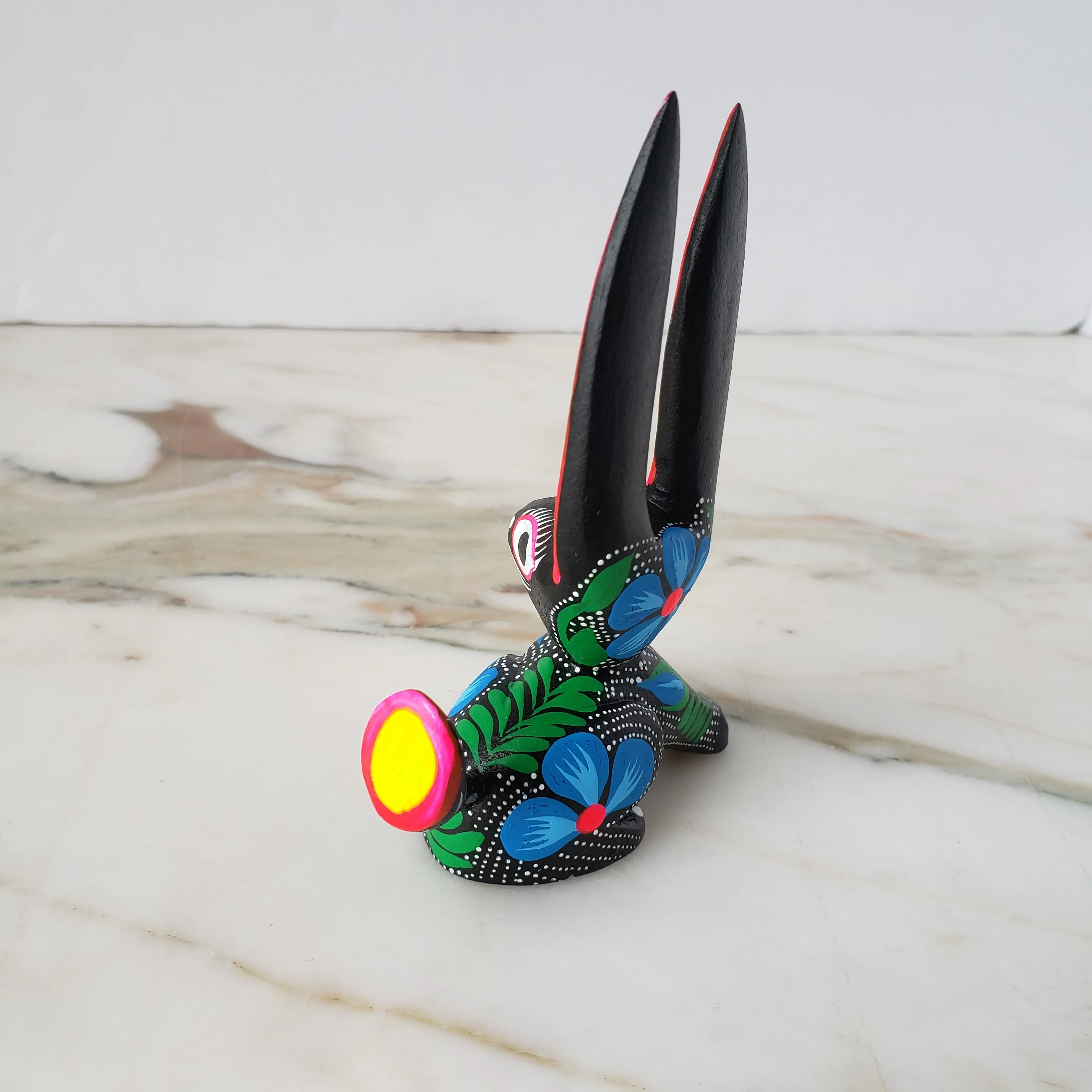 Oaxacan Alebrije  Rabbit  Mexican Hand Carved&Painted