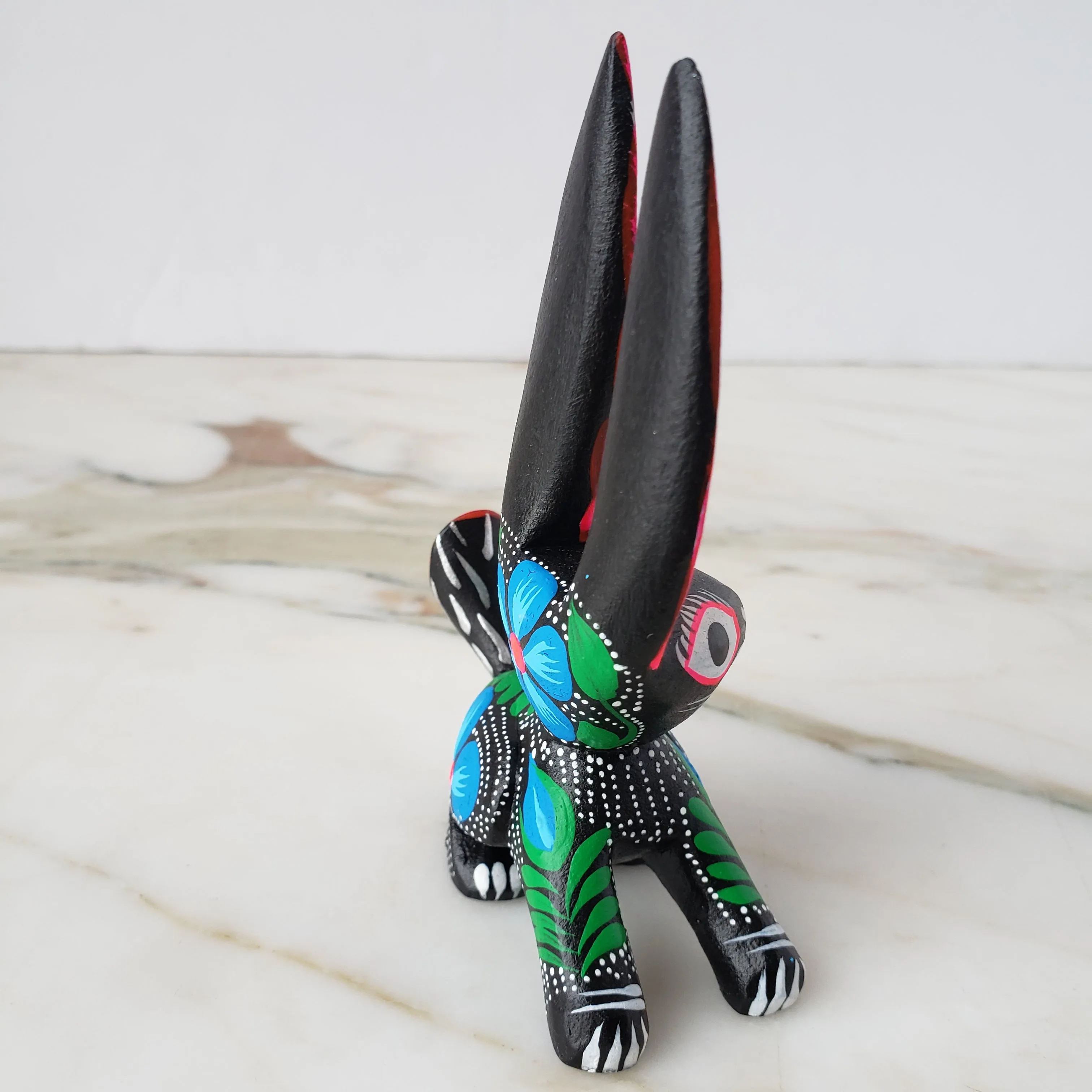 Oaxacan Alebrije  Rabbit  Mexican Hand Carved&Painted