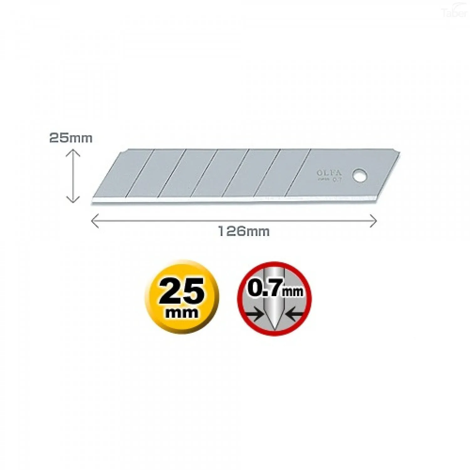 Olfa 1" Snap Off Blades