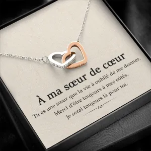 ONELOVE • Collier Meilleures Amies Double Cœur